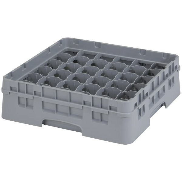 Casier de lavage à verre - 36 compartiments - 50 x 50 x 14,3 cm - Hauteur des verres : 9,2 cm