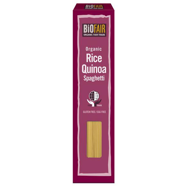 Biofair Organic Rice and Quinoa Spaghetti Gluten Free, FairTrade, 250g