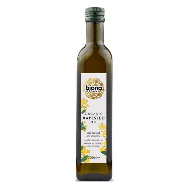 Biona Huile de Colza Bio Pressée à Froid 500ml