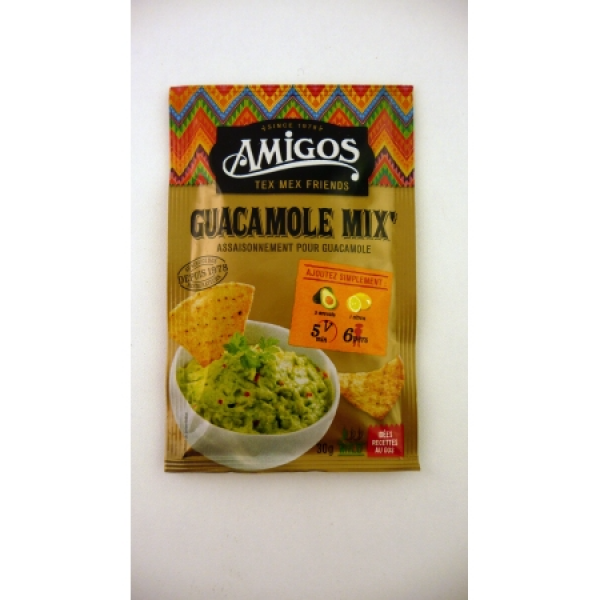 Assaisonnement Pour Guacamole Moyennement Epicé