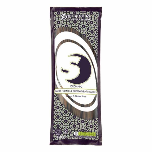 King Soba Nouilles Bio à la Patate Douce et au Sarrasin 250g