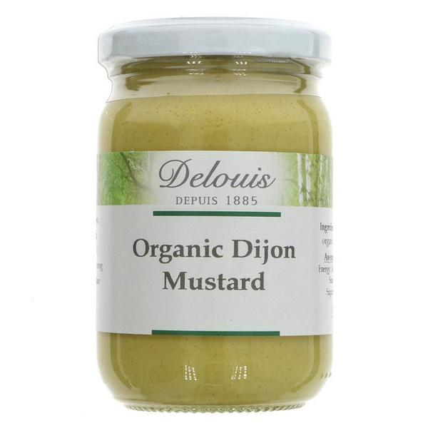 Delouis Fils Moutarde de Dijon Bio Vegan, 200g