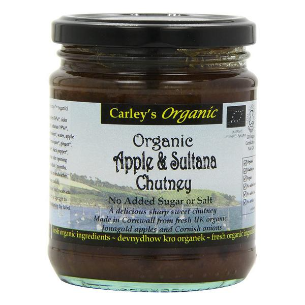 Carley's Chutney Pomme & Sultana Bio 300g