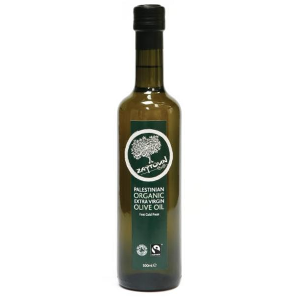 Huile d'olive extra vierge biologique Zaytoun FairTrade, 750 ml