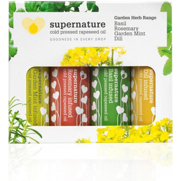 Huile de Colza Infusée aux Herbes Supernature 4x100ml