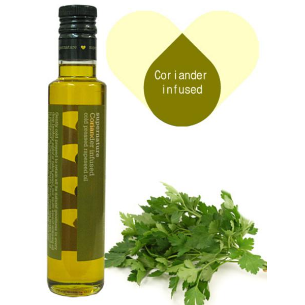 Supernature Huile de Colza Infusée à la Coriandre 250ml