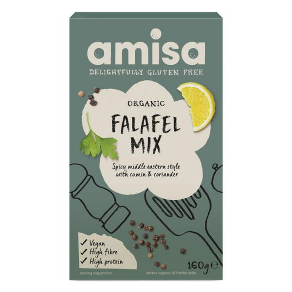 Mélange de falafels bio Amisa au cumin et à la coriandre sans produits laitiers, 160g