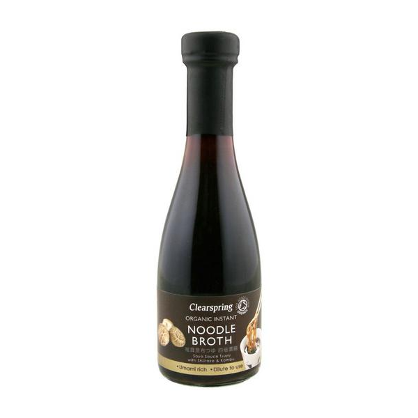 Mélange de bouillon Tsuyu bio Clearspring Végétalien instantané, 250 ml
