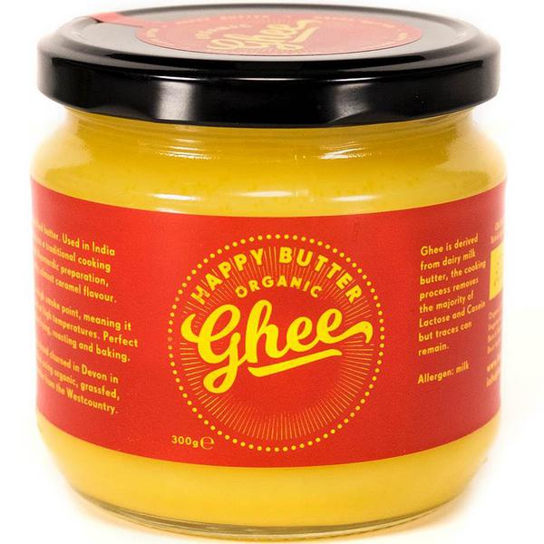 Happy Butter Ghee bio nourri à l'herbe 300g