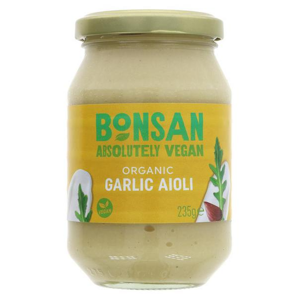 Bonsan Bio Aïoli à l'Ail Végétalien, 235g