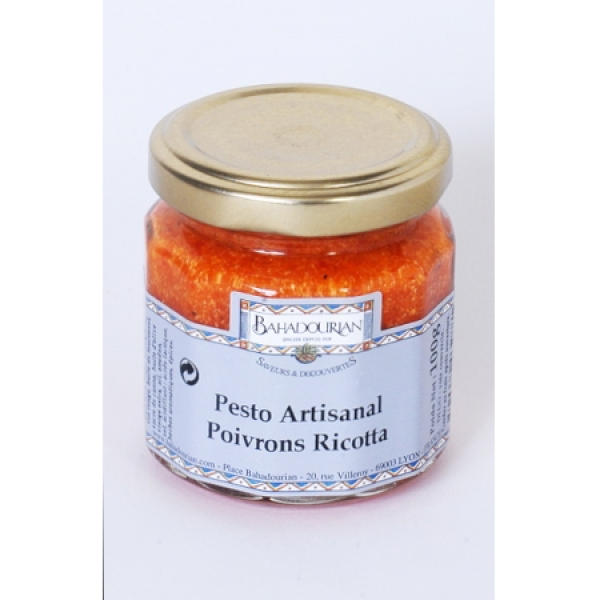Pesto Artisanal Poivrons Ricotta