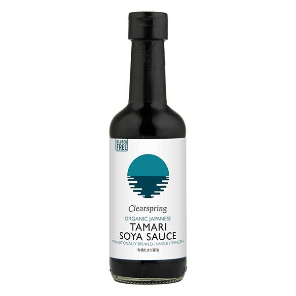 Clearspring Sauce de soja tamari bio sans gluten, 250 ml