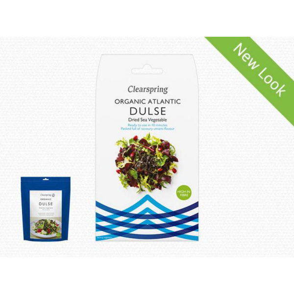 Clearspring Organic Atlantic Dulse Seaweed Vegan, 25g