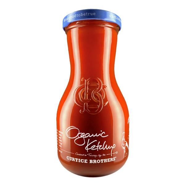 Curtice Brothers Ketchup bio sans produits laitiers, Vegan, 300g