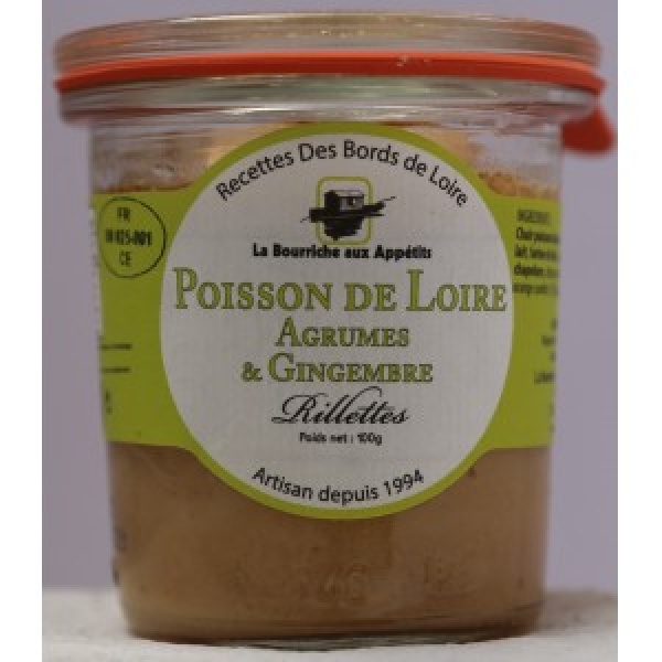 Poisson de Loire - Agrumes et Gingembre - 100g