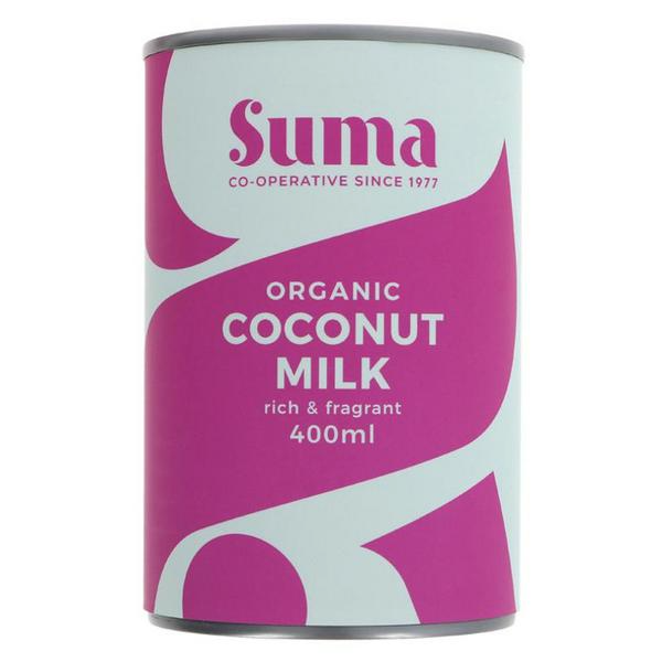 Suma Organic Coconut Milk Vegan, 400ml