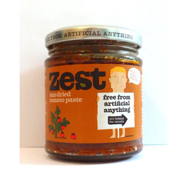 Zest Purée de Tomates Séchées Vegan 170g