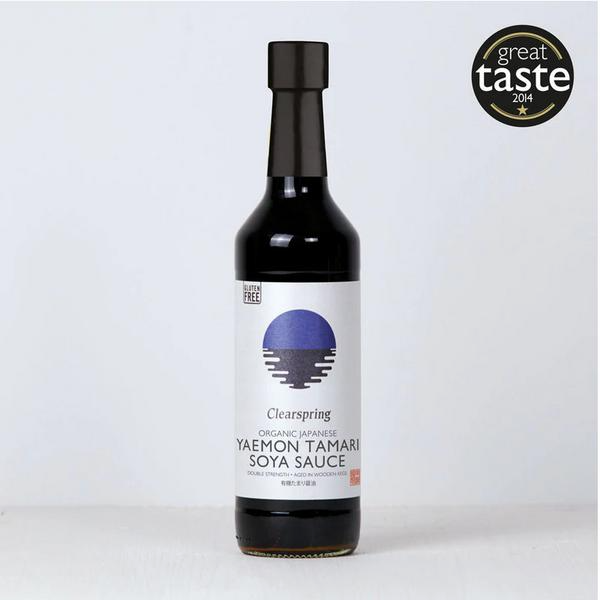 Sauce Soja Yaemon Tamari Biologique Double Force Clearspring 500 ml