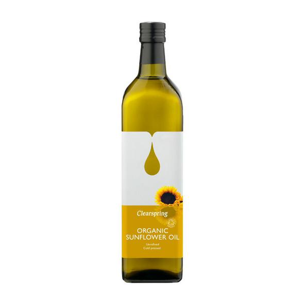 Clearspring Huile de Tournesol Bio 1l