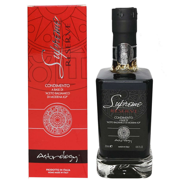 Vinaigrette au Vinaigre Balsamique de Modène IGP 250 ml Réserve Suprême 18 Jahre - Acetaia Astrology