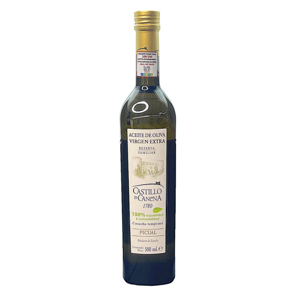 Huile d'olive Castillo de Canena Picual Reserva Familiar - 500 ml d'huile d'olive extra vierge
