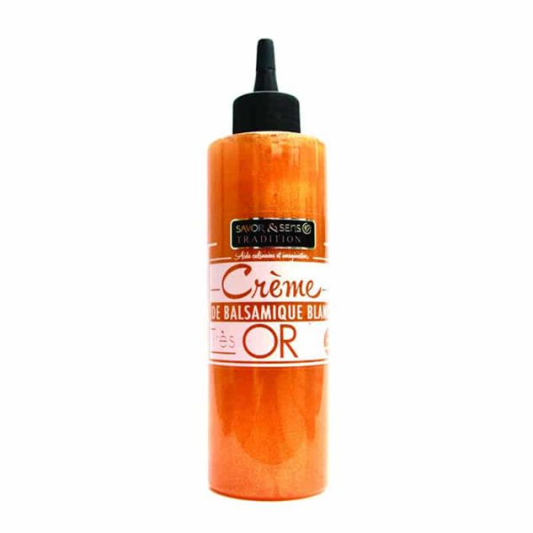 CREME DE BALSAMIQUE 20CL BLANC PAILLETE OR