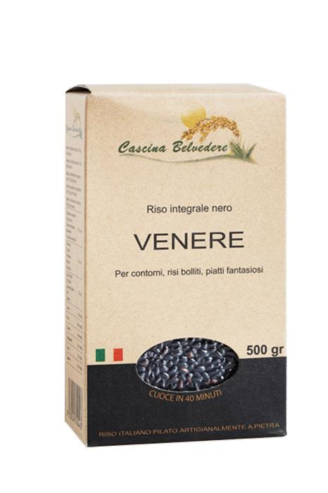 RIZ NOIR VENERE BOITE CARTON BELVEDERE 500 G