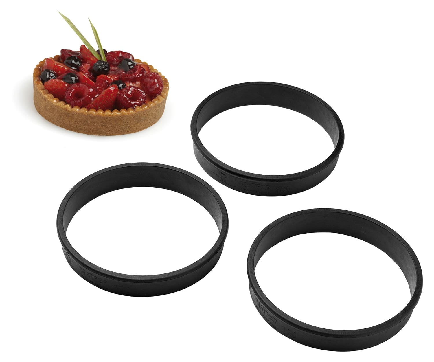 Cercle à tarte Exoglass® (x 6) – Image 2