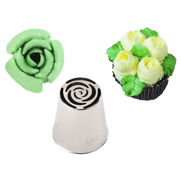 Douille à pâtisserie décor fleur