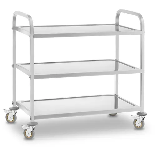 Charriot de service - 3 plateaux - 500 kg