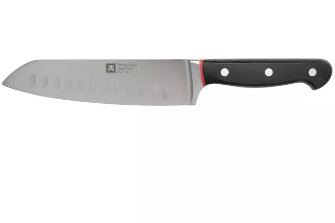 Richardson Sheffield Velocity R123BFCSB3161 santoku avec alvéoles, 17,5 cm