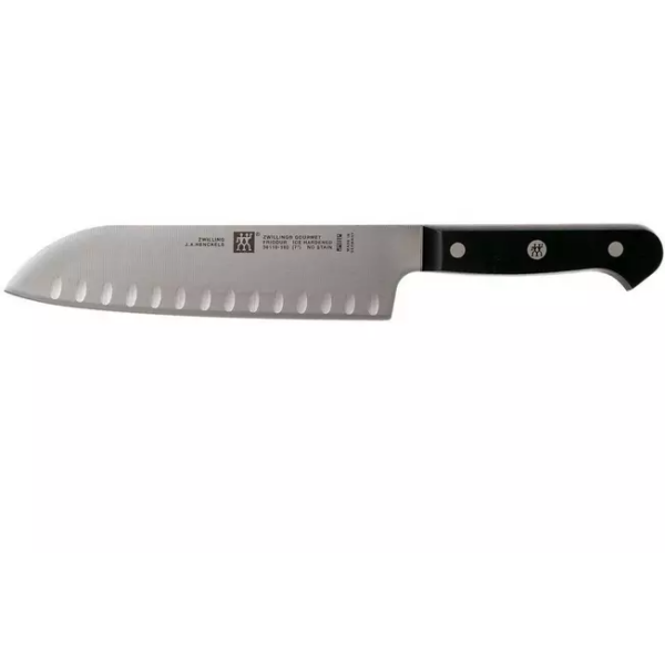 Zwilling Gourmet couteau santoku tranchant creux 18 cm, 36118-181-0