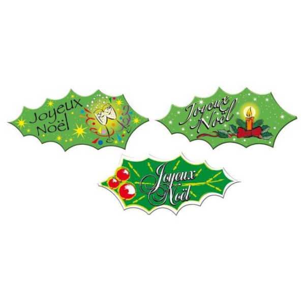 Feuille de houx en azyme (x 24)