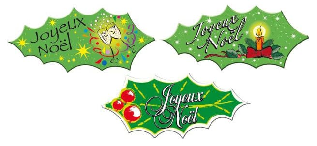 Feuille de houx en azyme (x 24)