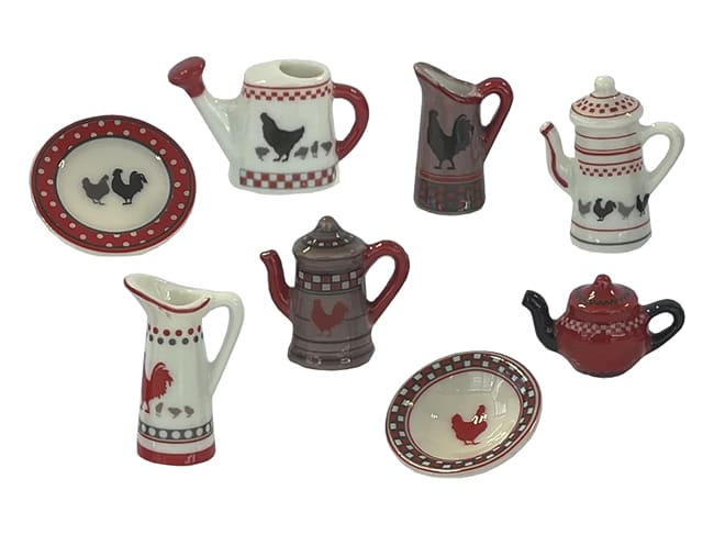 Fèves "Émail cocotte"