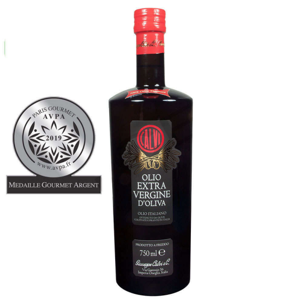 Selezione Taggiasca 750 ml Cultivar Oliva Taggiasca Huile d'Olive - Calvi