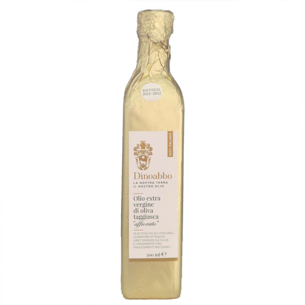 Drip Oil + Huile d'Olive Affiorato 500ml Extra Virgin Olio Monocultivar Taggiasca - Dinoabbo