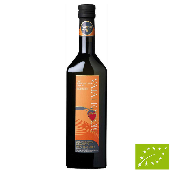 Bio Olivenöl OLIVIVA nativ Extra da Agricoltura Biologico 500 ml - Fabbri