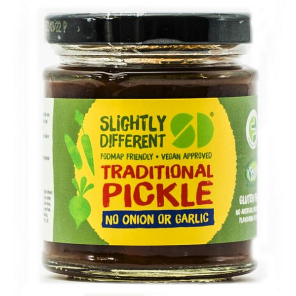 Slightly Different Foods Cornichon traditionnel à base de plantes 188g