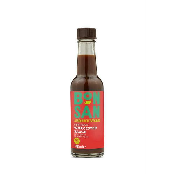 Bonsan Sauce Worcester bio végétalienne, 140 ml