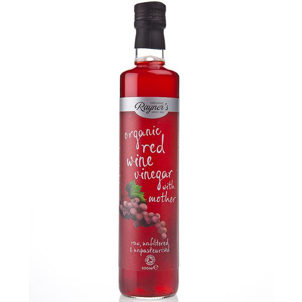Rayner Vinaigre de Vin Rouge Bio avec la Mère 500ml