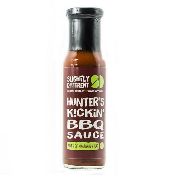 Slightly Different Foods Sauce BBQ Hunter's Kickin' à base de plantes 250g