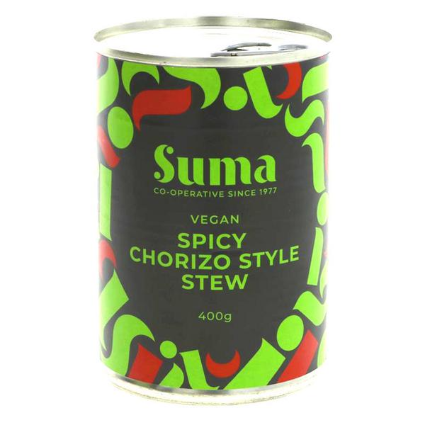 Suma Spicy Chorizo ​​Style Ragoût Végétalien 400g