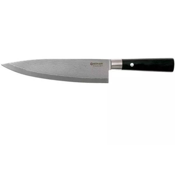 Couteau de chef Böker Damast Noir. 130421DAM