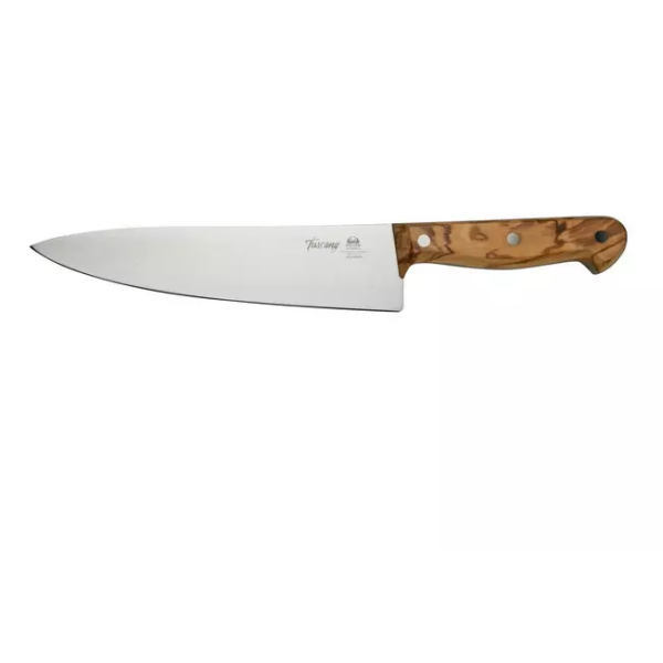 Due Cigni Toscane 2C750-20OL couteau de chef 20 cm bois d'olivier