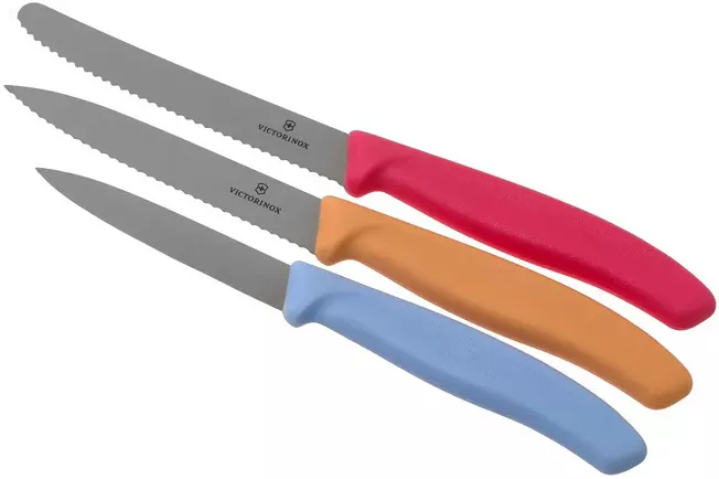 Victorinox SwissClassic 6.7116.34L1 Ensemble de 3 couteaux à légumes