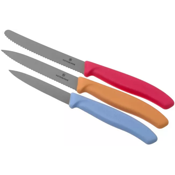 Victorinox SwissClassic 6.7116.34L1 Ensemble de 3 couteaux à légumes