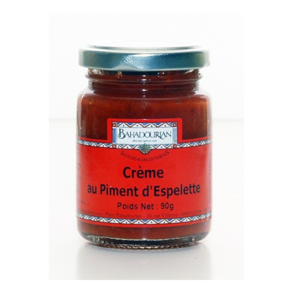 Crème au Piment d'Espelette AOP