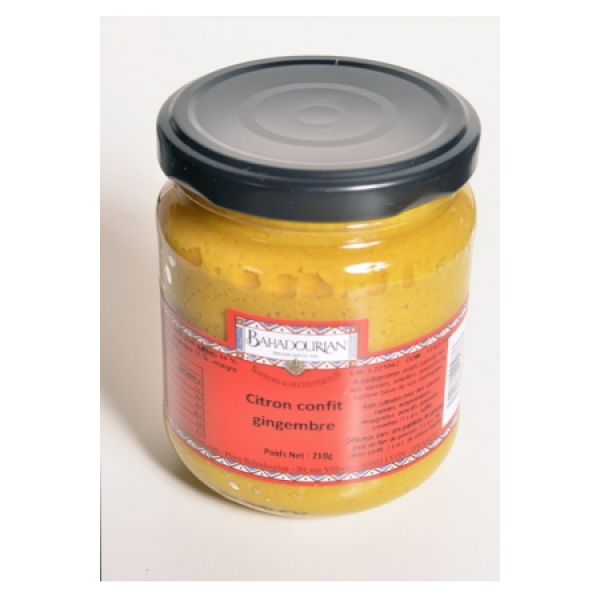 Pâte de Citron Confit au Gingembre