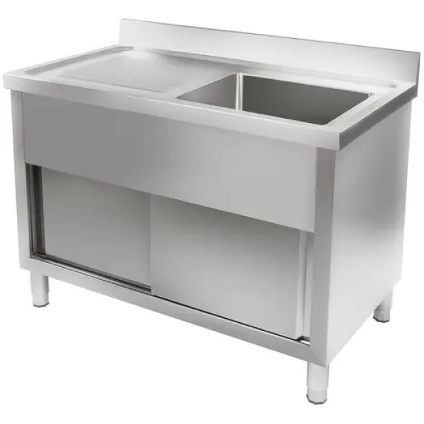Plonge en inox - 120cm